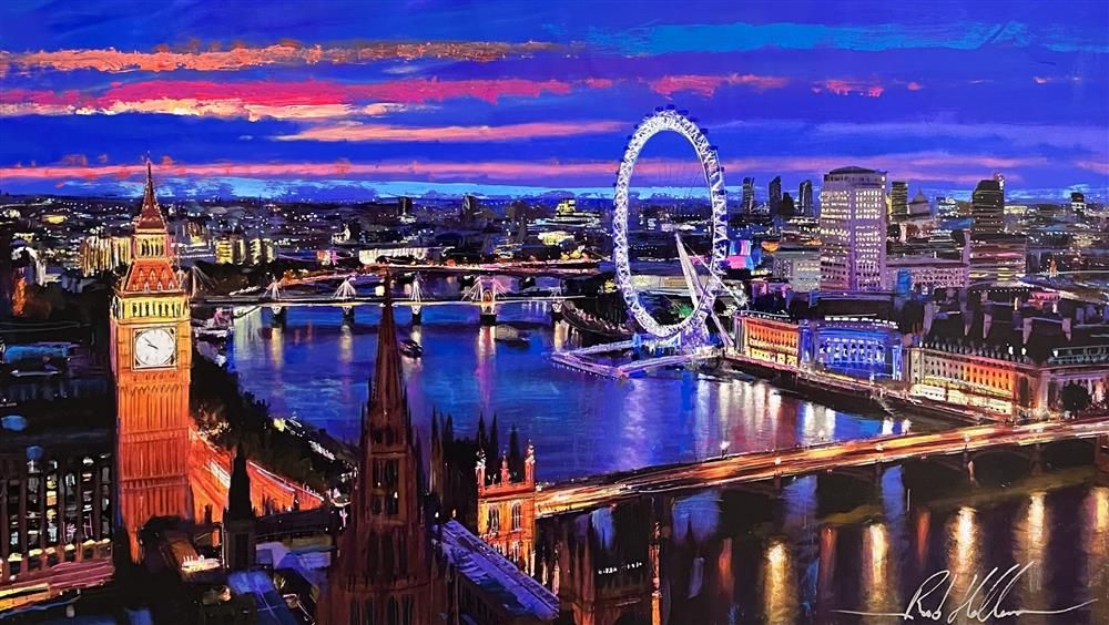 Rob Hefferan- 'London With Love' - Framed Original Artwork