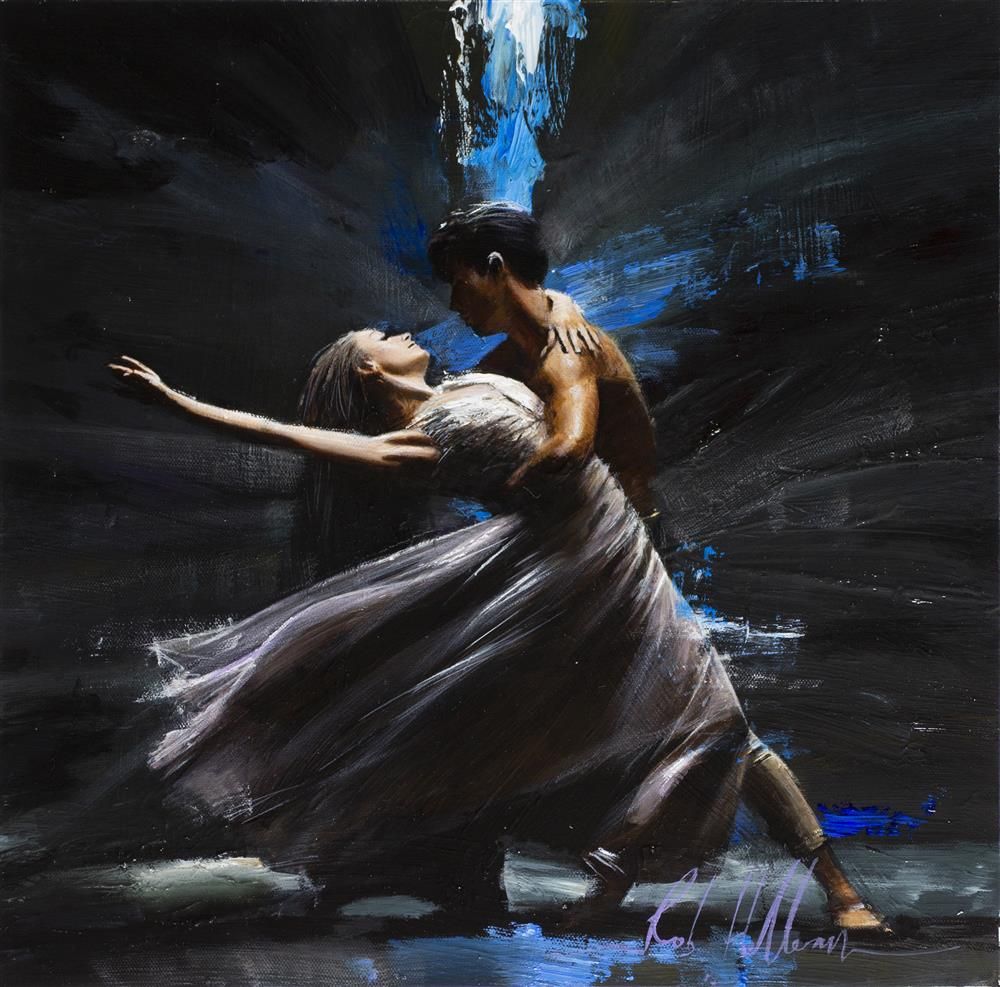 Rob Hefferan- 'Embrace' - Framed Original Artwork