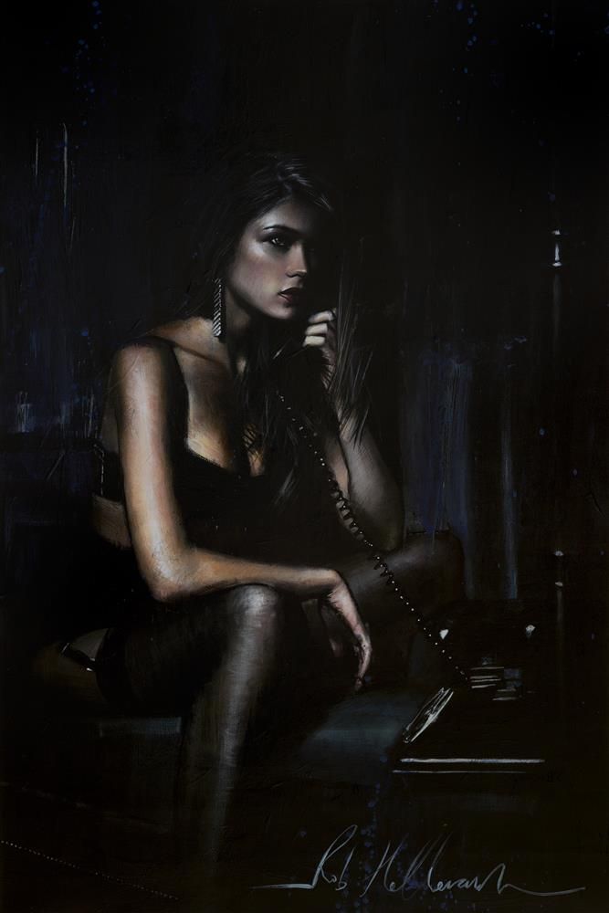 Rob Hefferan- 'Tell Me Nice Lies' - Framed Original Artwork