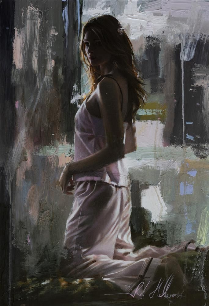 Rob Hefferan- 'Pretty In Pink' - Framed Original Artwork