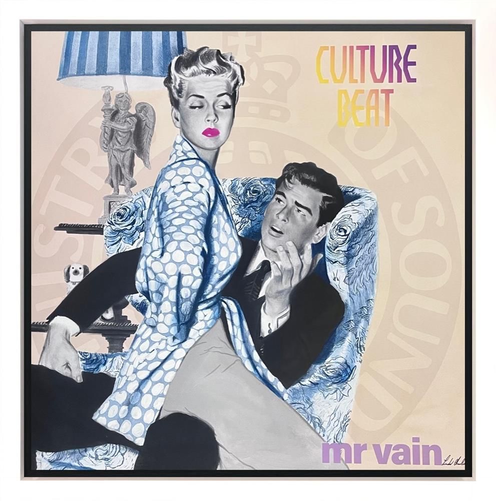 Linda Charles - 'Mr Vain' - Framed Original Artwork