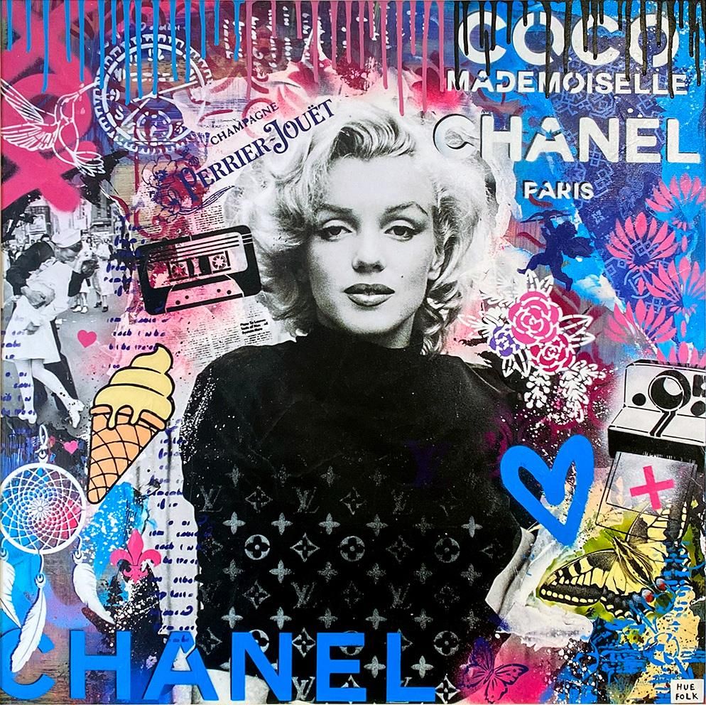 Hue Folk - 'Blonde Bombshell' - Studio Limited Edition canvas