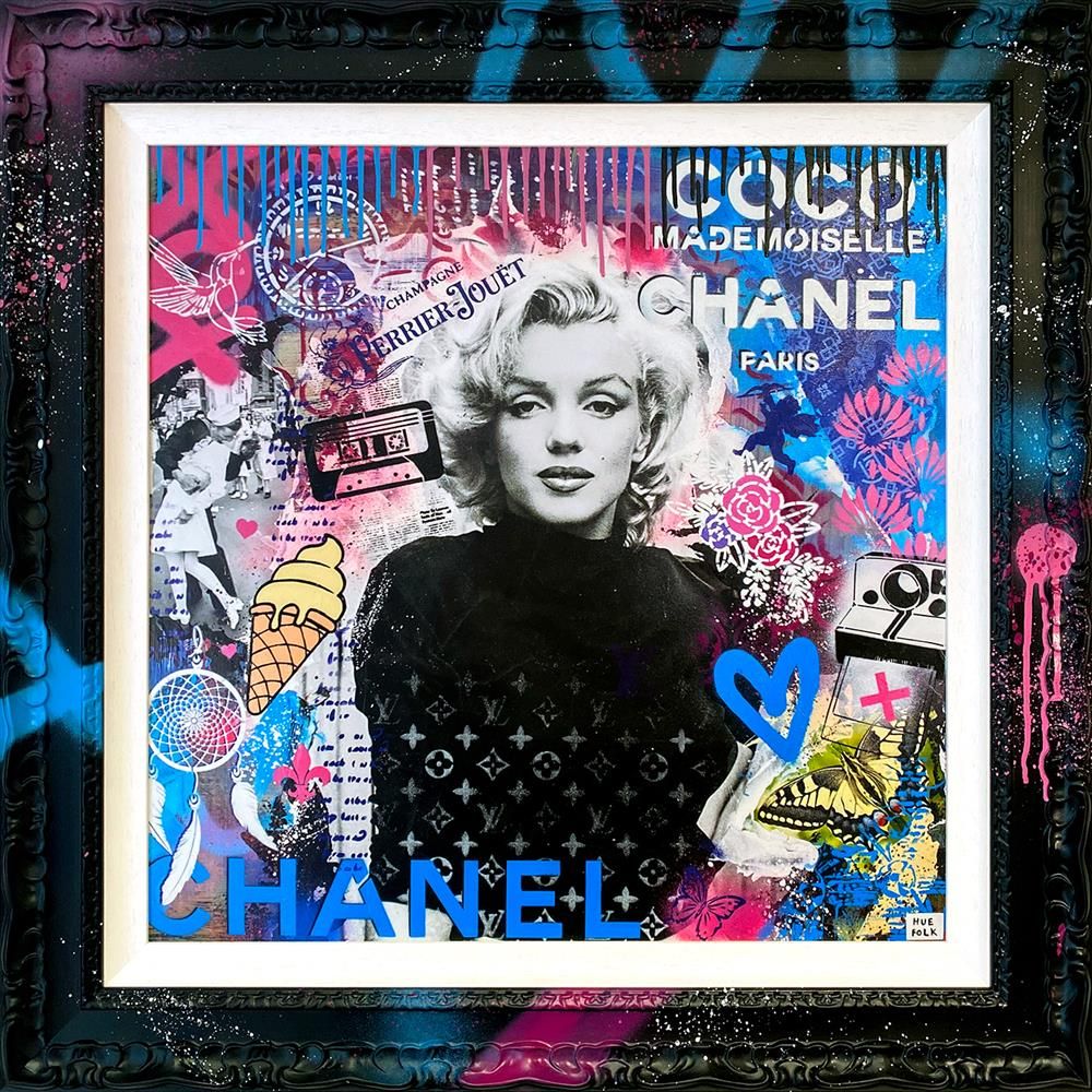 Hue Folk - 'Blonde Bombshell' - Studio Limited Edition canvas