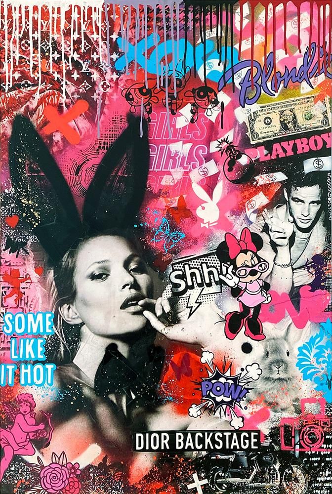 Hue Folk - 'Some Like It Hot' - Studio Limited Edition canvas