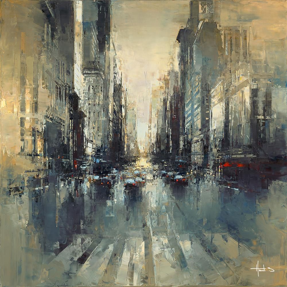 Benoit Havard- 'Crossing The Streets Of NYC' - Framed Limited Edition