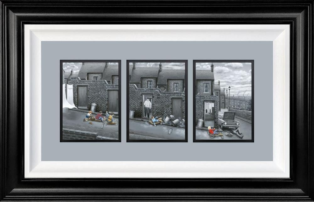 Leigh Lambert - 'Crash, Bang, Wallop!' - Canvas Deluxe - Framed Edition