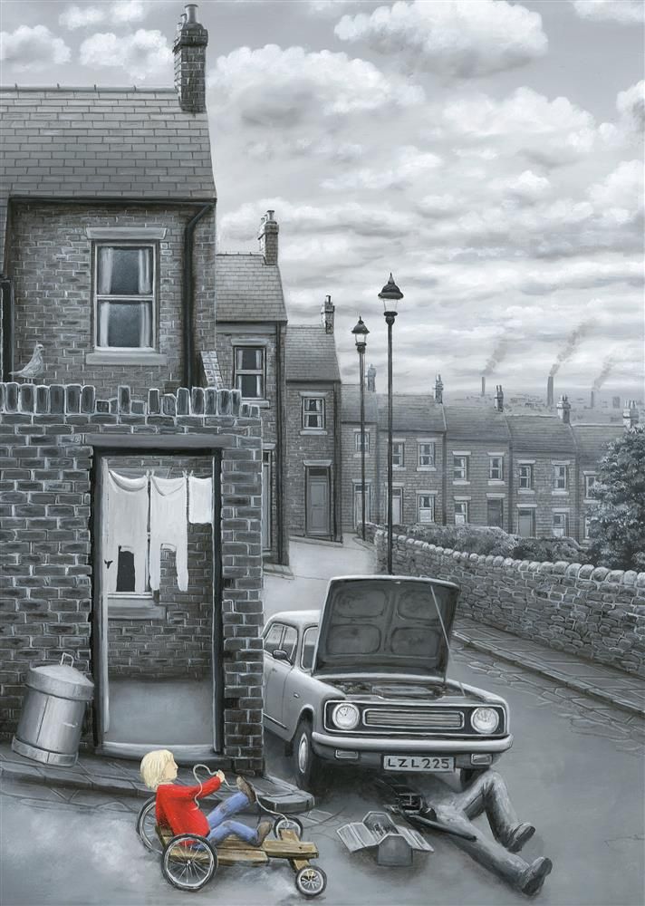 Leigh Lambert - 'Wallop!' - Canvas - Framed Limited Edition Art