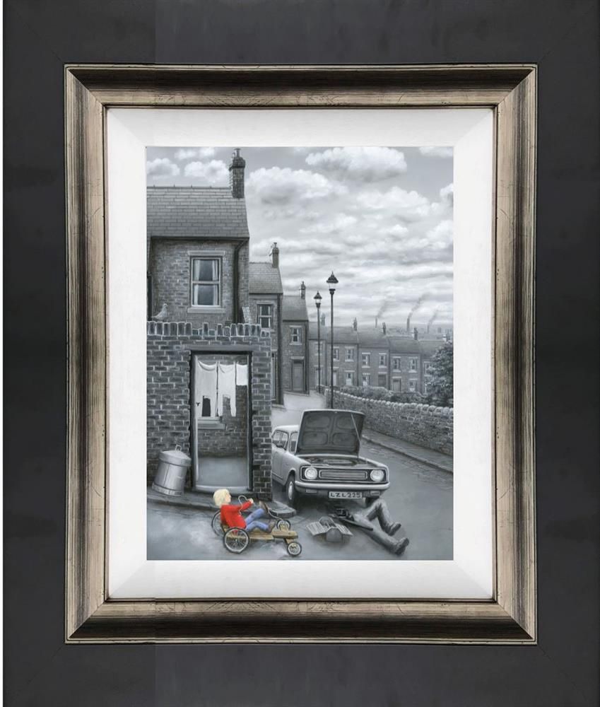 Leigh Lambert - 'Wallop!' - Canvas - Framed Limited Edition Art