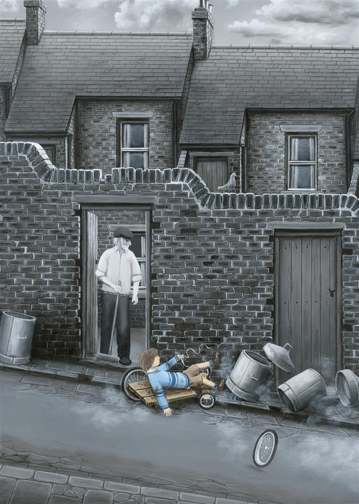 Leigh Lambert - 'Bang' - Canvas - Framed Limited Edition Art