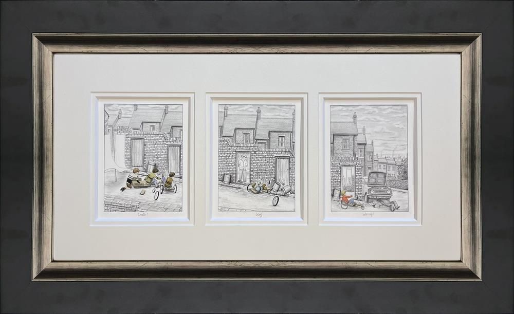 Leigh Lambert - 'Crash, Bang, Wallop!' - Sketch Deluxe' - Framed Edition