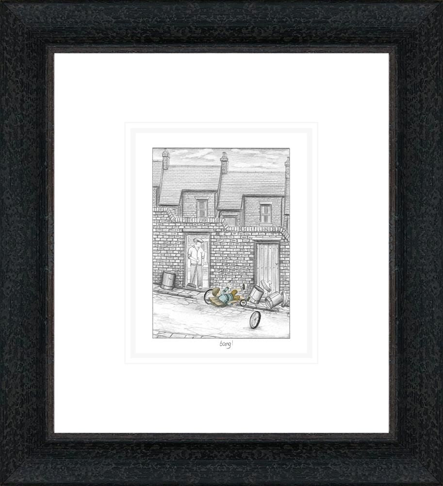 Leigh Lambert - 'Bang - Sketch' - Framed Limited Edition
