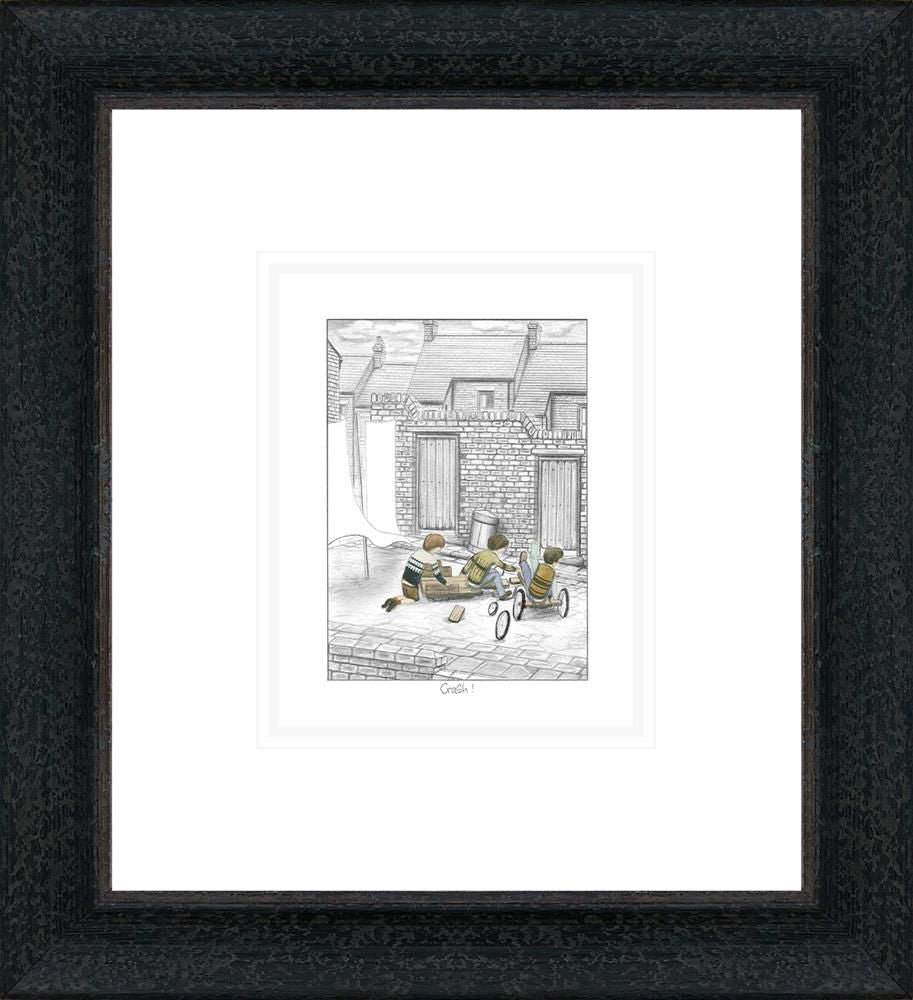 Leigh Lambert - 'Crash - Sketch' - Framed Limited Edition