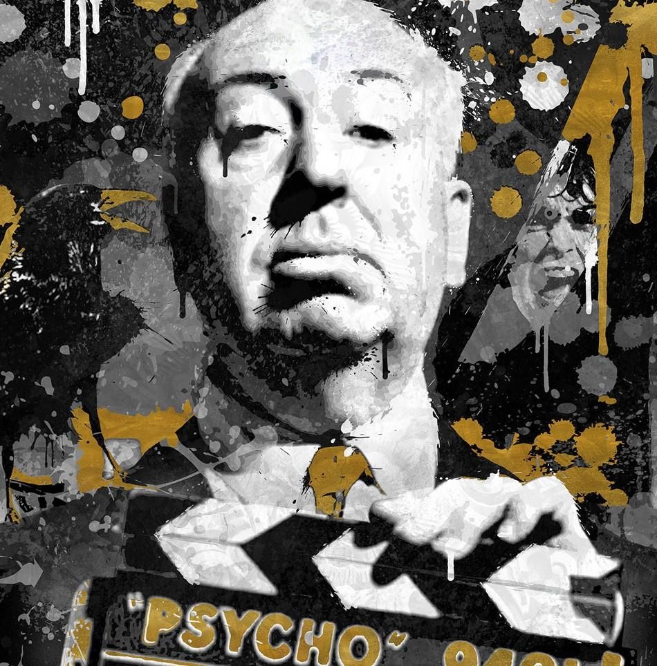 Mark Hodgkinson - 'Psycho' - Framed Original Art
