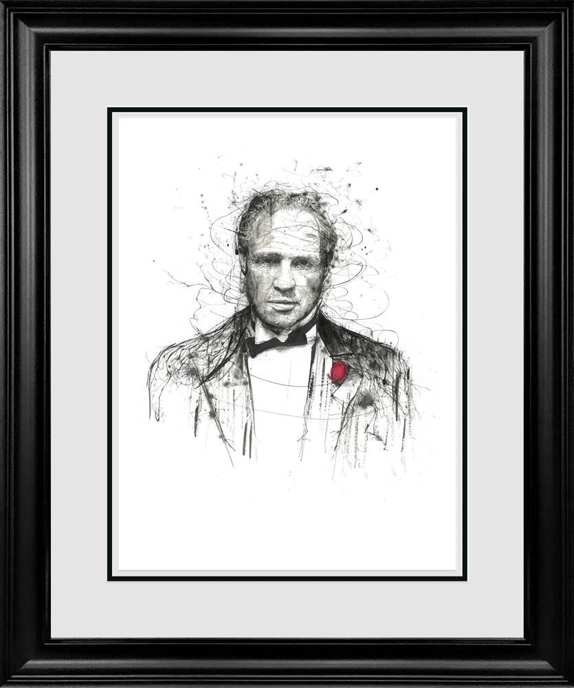 Scott Tetlow - 'The Godfather' - Framed Original Art