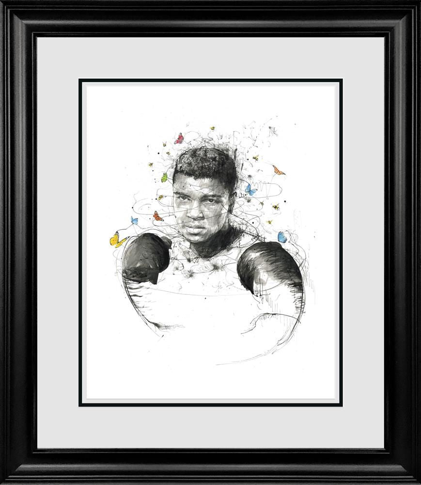 Scott Tetlow - 'Sting Like A Bee' - Framed Original Art