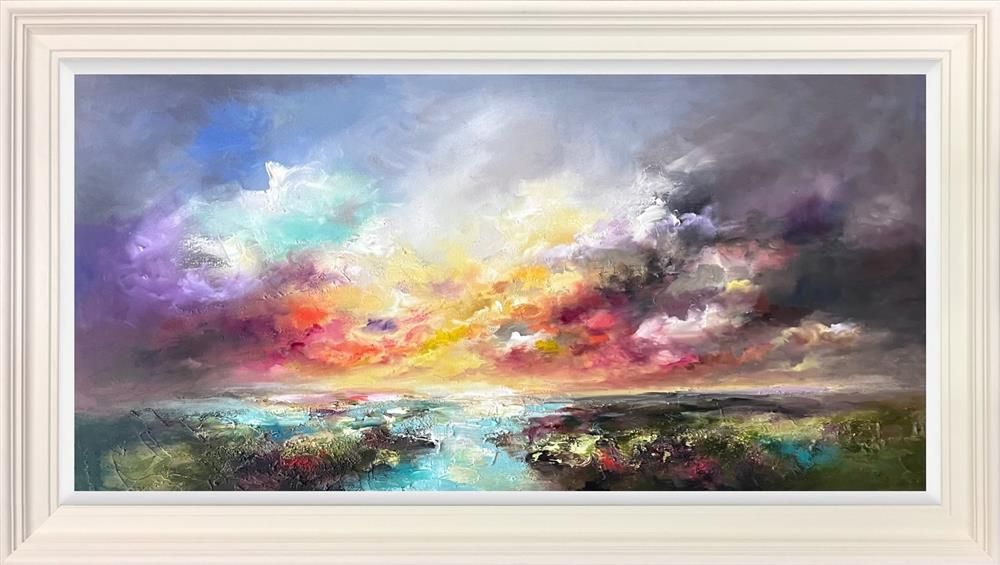 Anna Schofield - 'Duality Of Energies' - Framed Limited Edition