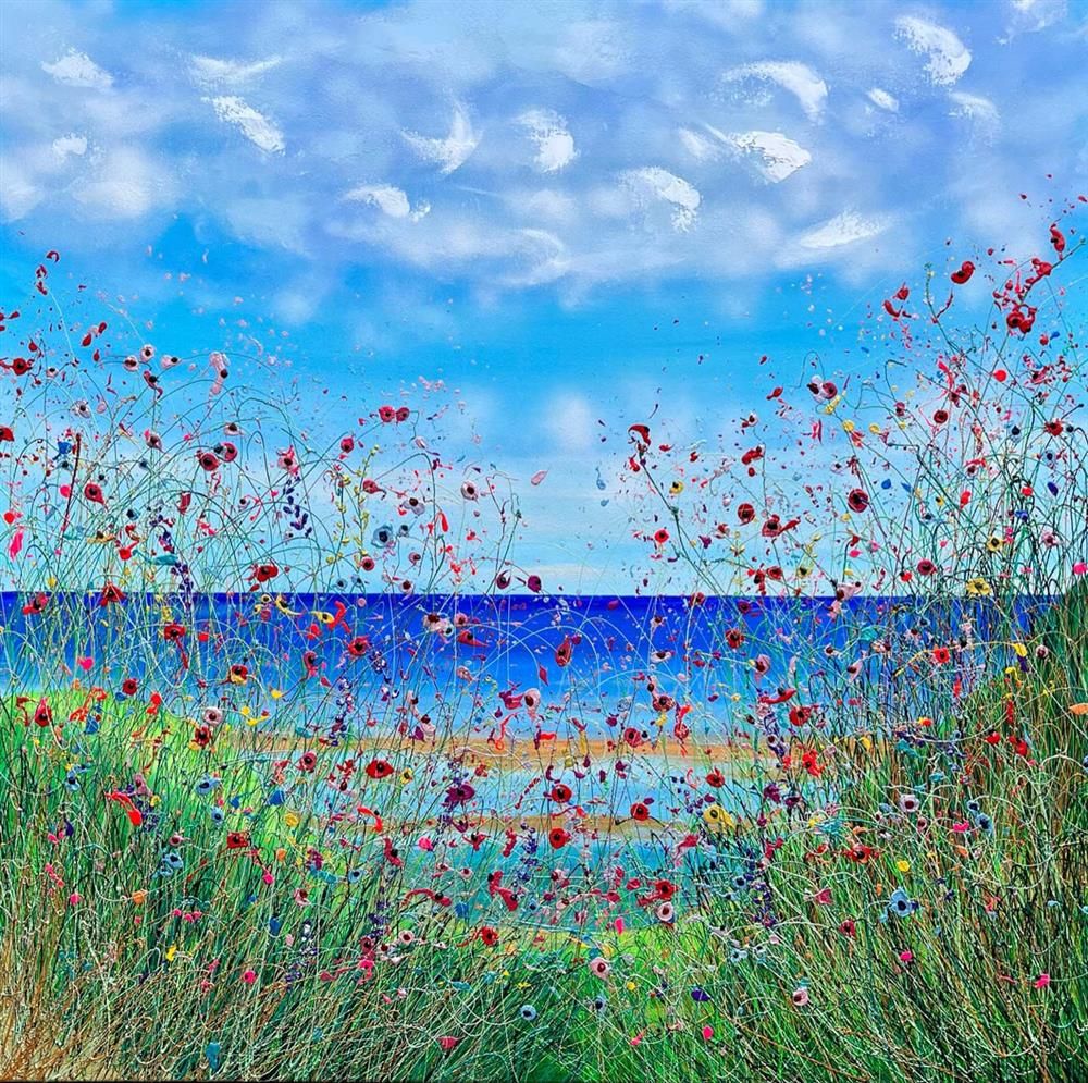 Lisa Pang- 'Catching The Afternoon Sun' - Framed Original Artwork