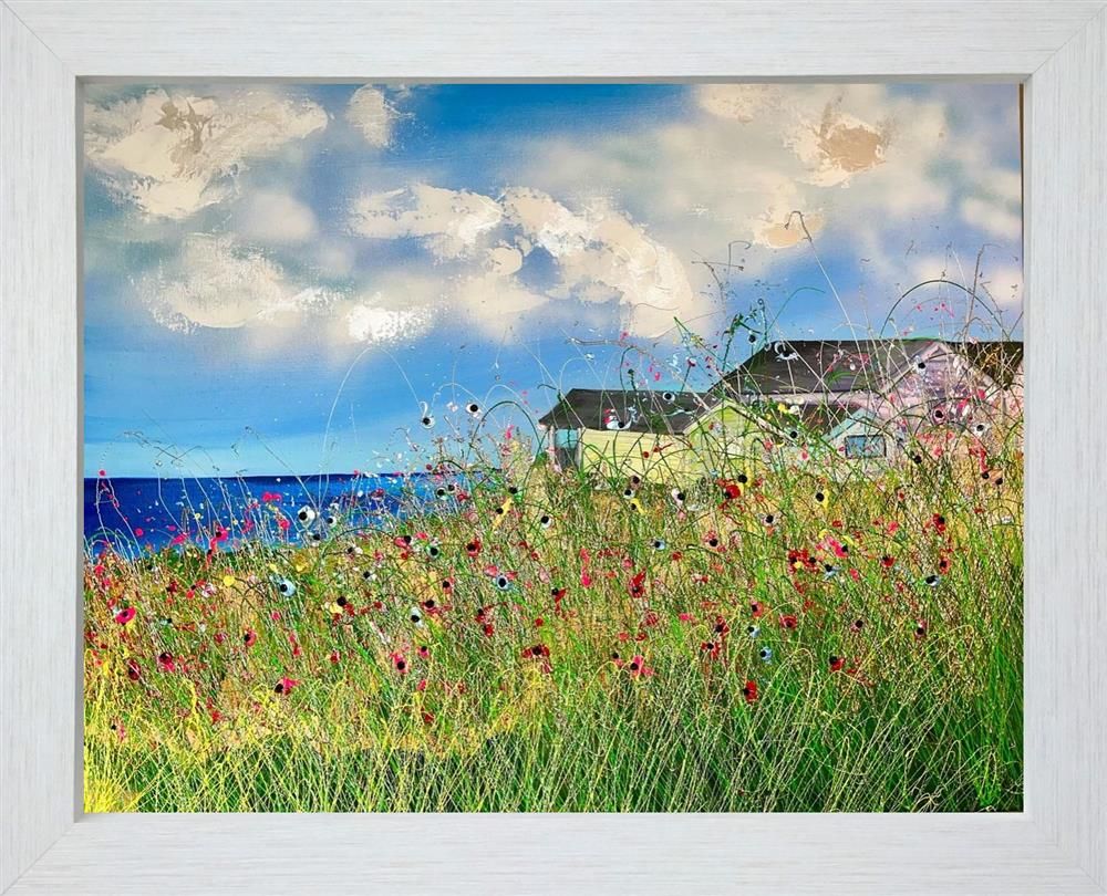 Lisa Pang- 'Behind The Dunes' - Framed Original Artwork