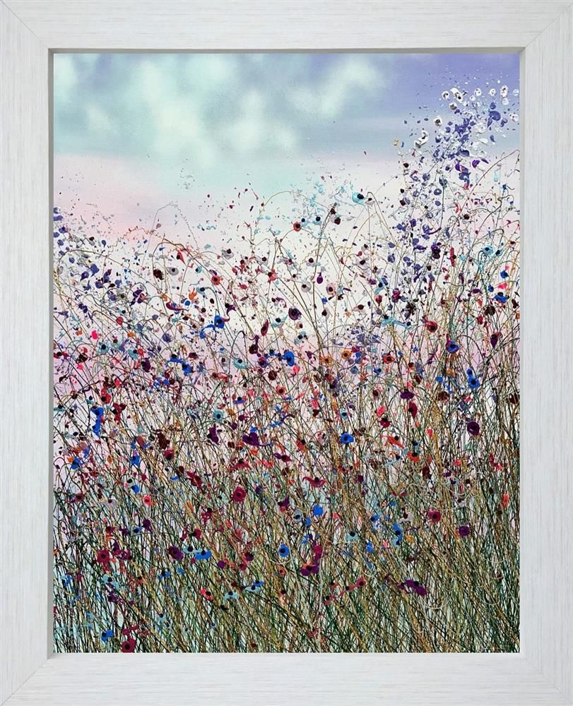 Lisa Pang- 'Purple Haze' - Framed Original Artwork