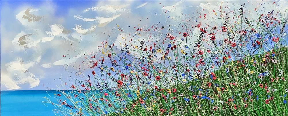 Lisa Pang- 'Up On The Hill' - Framed Original Artwork