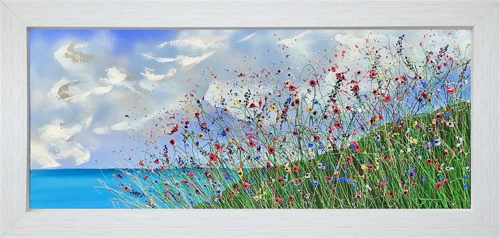 Lisa Pang- 'Up On The Hill' - Framed Original Artwork