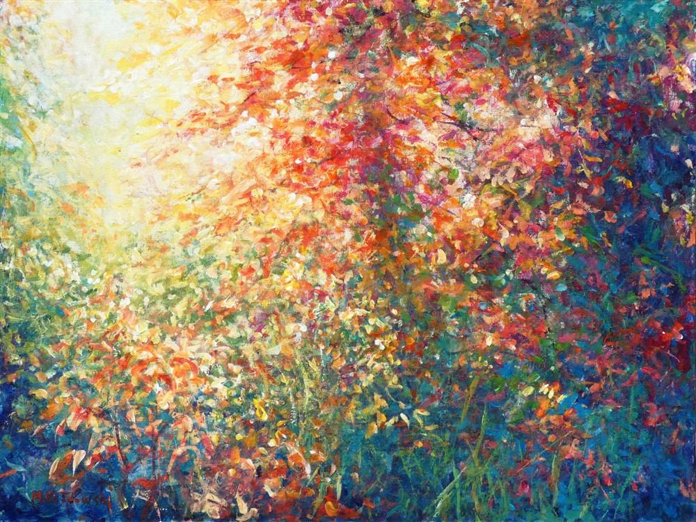 Mariusz Kaldowski - 'Scarlet Afternoon' - Framed Original Art