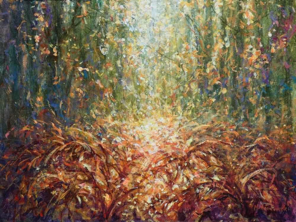 Mariusz Kaldowski - 'Fern Foliage' - Framed Original Art