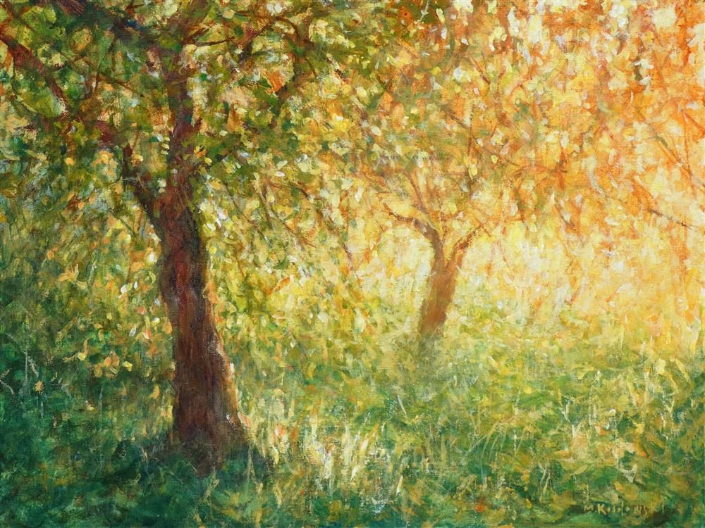 Mariusz Kaldowski - 'Old Orchard' - Framed Original Art