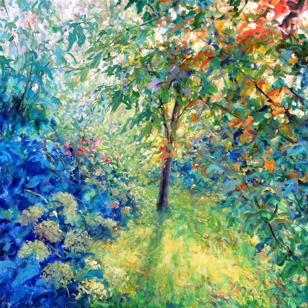 Mariusz Kaldowski - 'The Secret Garden' - Framed Original Art