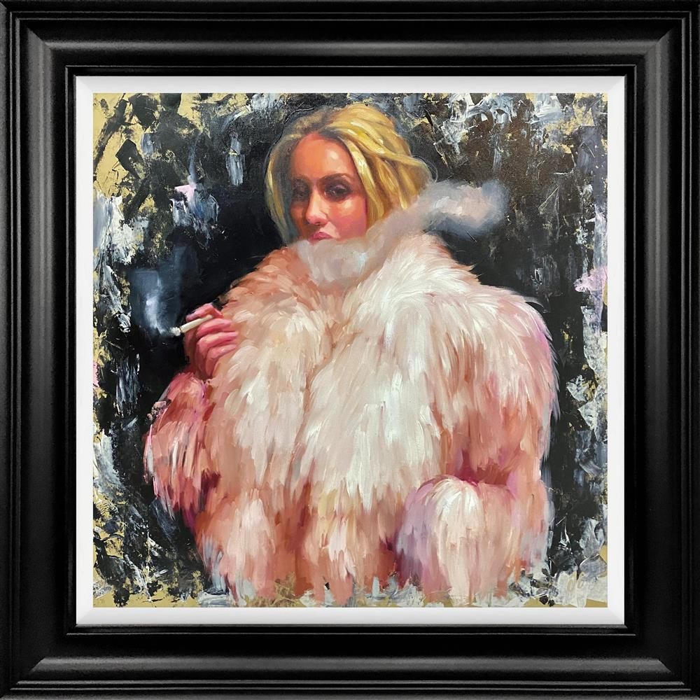 Joss Clapson - 'Cigar Chick' - Framed Original Art