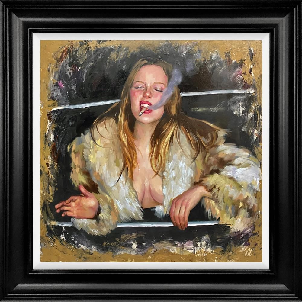 Joss Clapson - 'Fashion Haze' - Framed Original Art