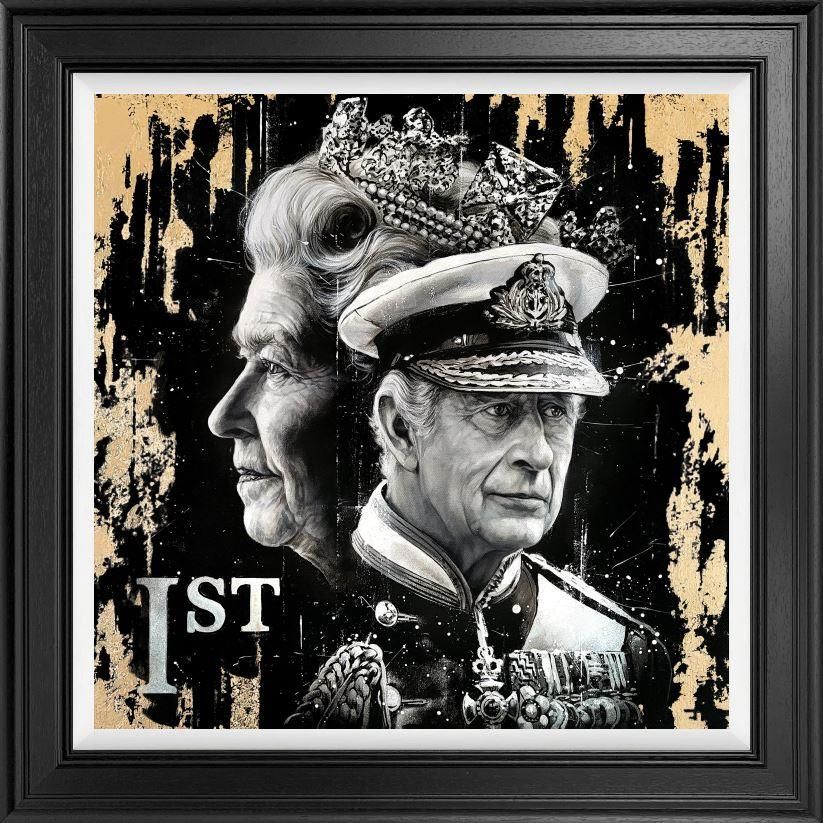 Ben Jeffery - 'The Crown' - Framed Studio Edition Canvas