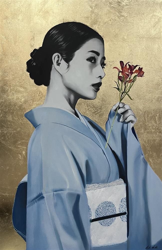 Linda Charles - 'Paudaburu' - Framed Original Artwork