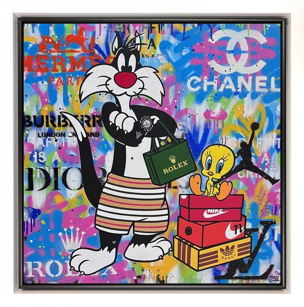 Emily Crook - 'Thick As Thieves' - Framed Original Art