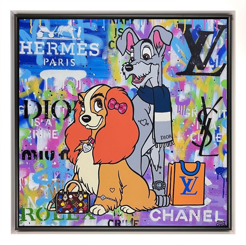 Emily Crook - 'It's A Walking Day' - Framed Original Art