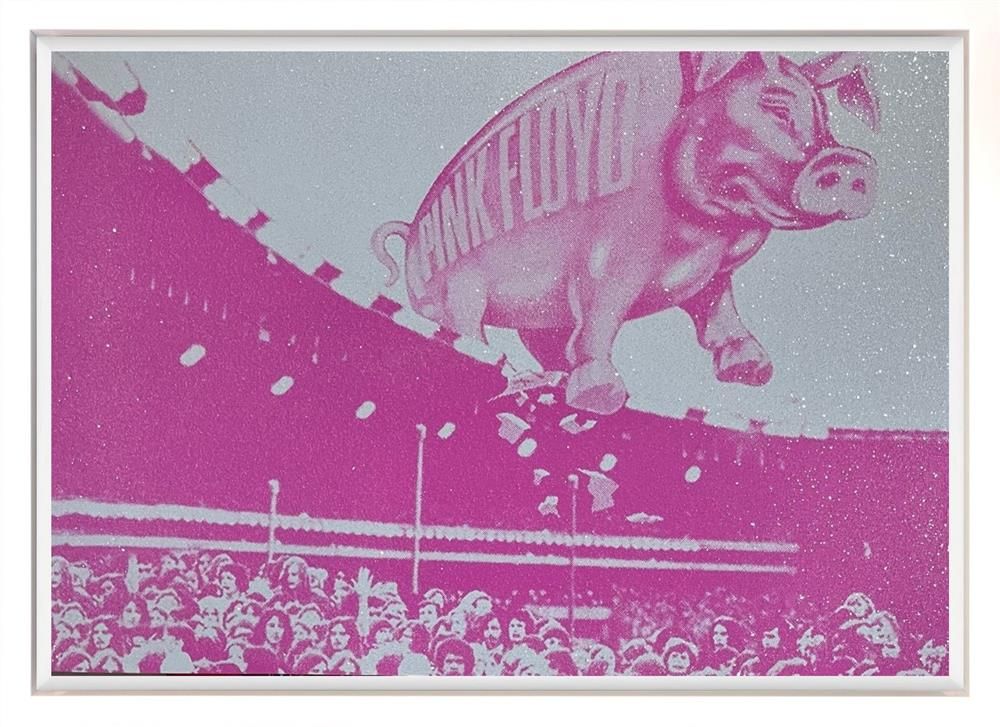 Fezz - 'Pink Floyd At Wembley' - Framed Original Artwork