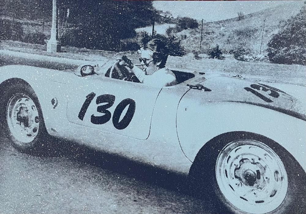 Fezz - 'Little Bastard - Driving In Hollywood (James Dean)' - Framed Original Artwork