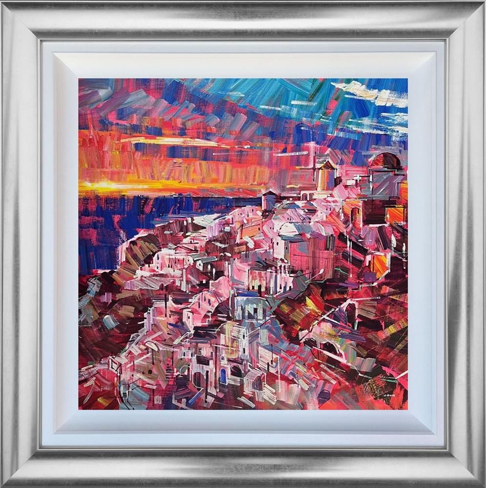 Colin Brown - 'Clifftop Views' - Framed Original Art