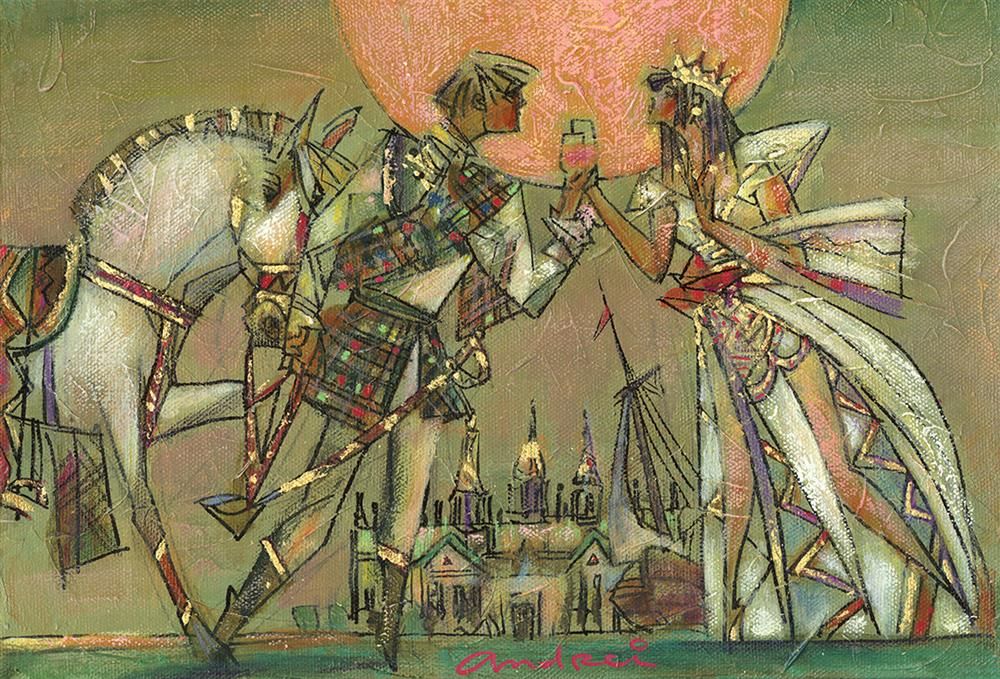 Andrei Protsouk - 'Love Potion' - Framed Original Art