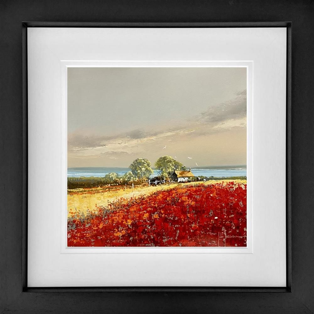 John Horsewell - 'Crimson Glory' - Framed Original Artwork