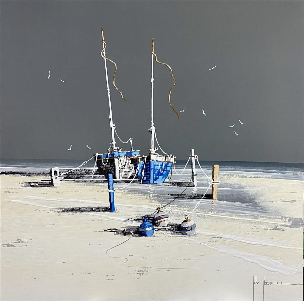 John Horsewell - 'Coastal Idyll' - Framed Original Artwork