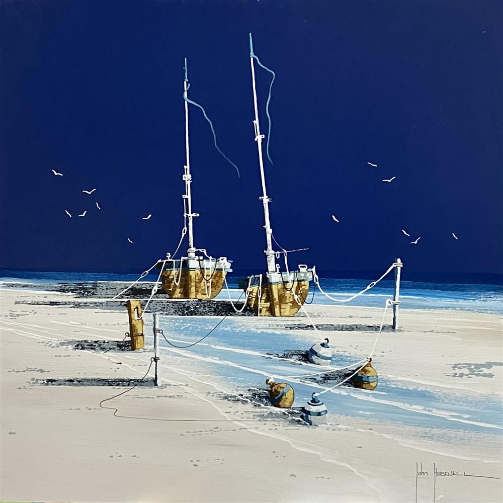 John Horsewell - 'Maritime Hues' - Framed Original Artwork