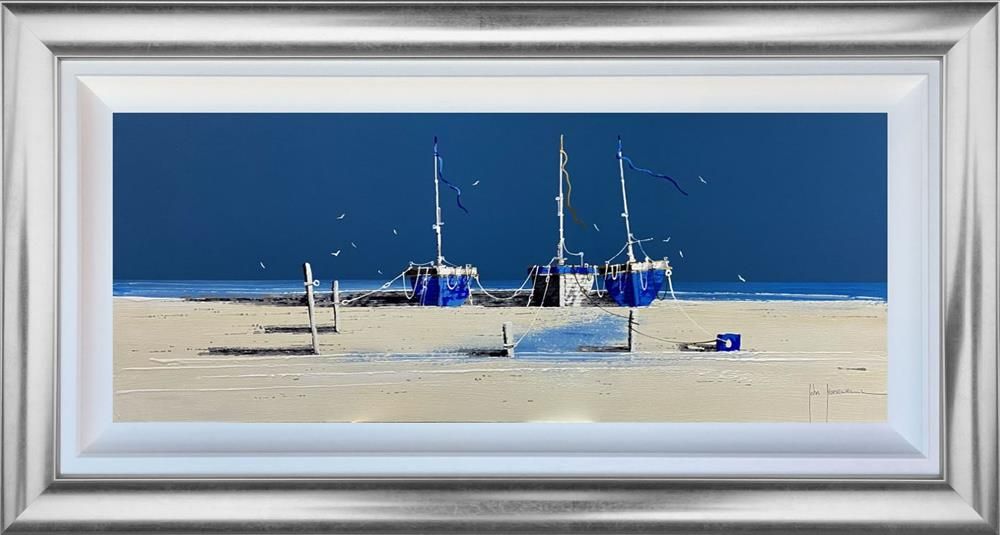 John Horsewell - 'Blue Beauty' - Framed Original Artwork