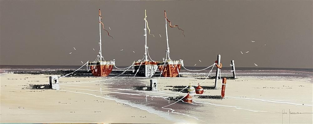 John Horsewell - 'Tranquil Waters' - Framed Original Artwork