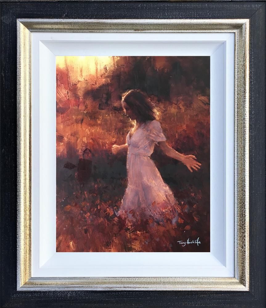 Tony Hinchliffe - 'Passion Flower' - Framed Original Art