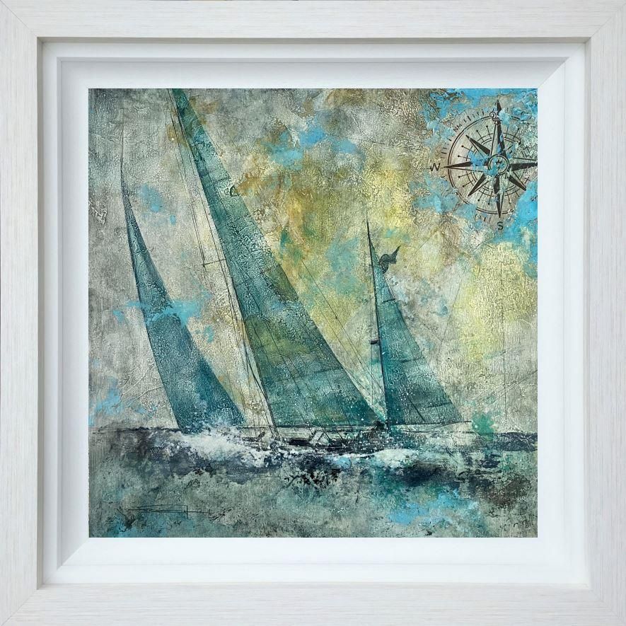 Dale Bowen - 'Nautical Hope' - Framed Original Art