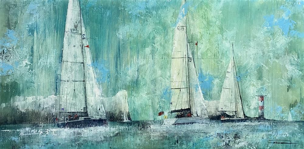 Dale Bowen - 'Waves Of Serenity' - Framed Original Art