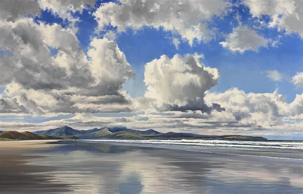 Duncan Palmar RSMA - 'Beachcomers- Ring Of Kerry' - Framed Original Art
