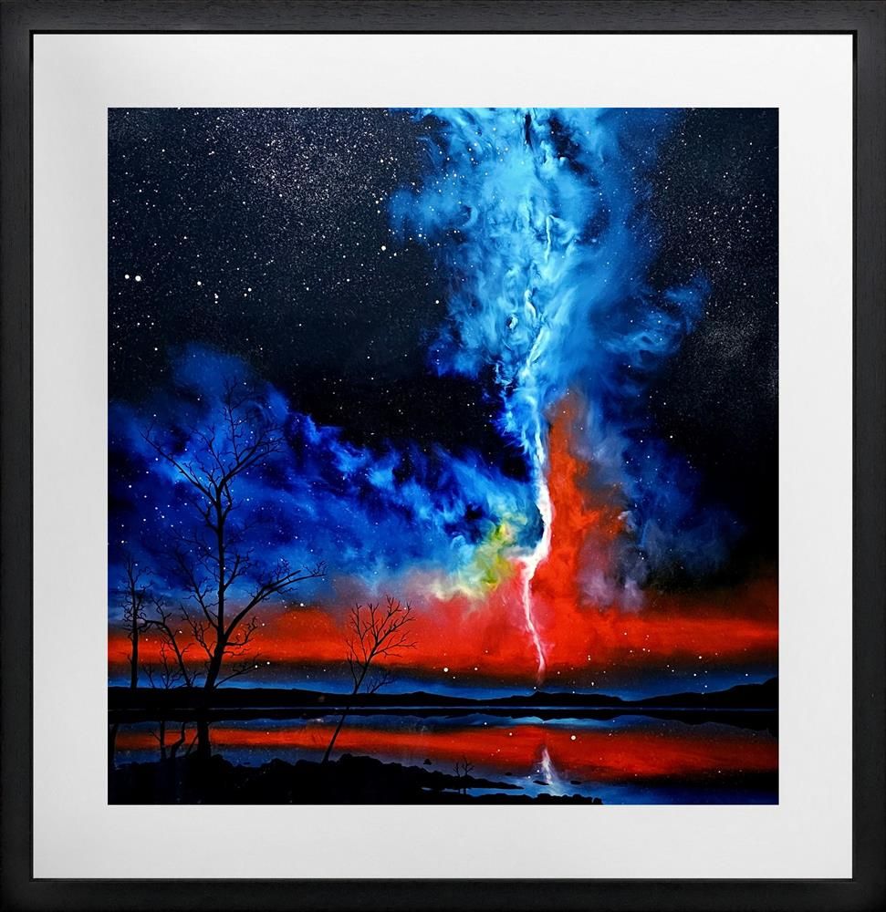 Richard King - 'Dancing Your Eyes Closed'   - Framed Original Art