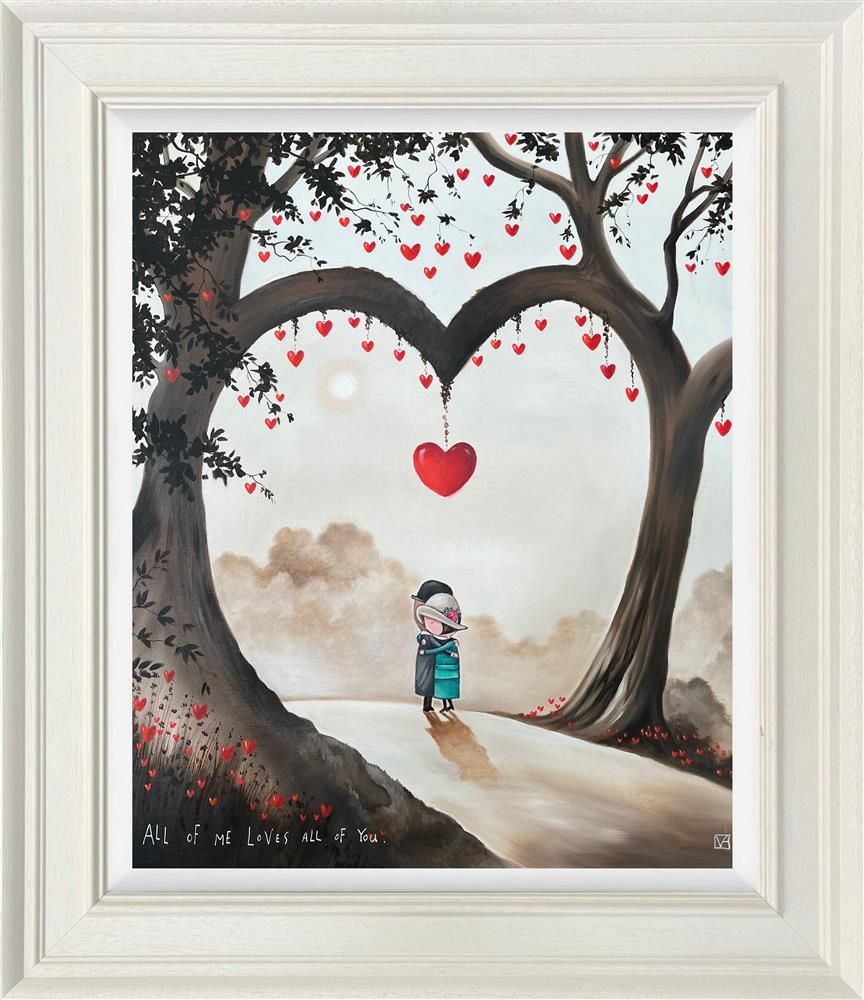 Michael Abrams - 'Loves All For Me' - Framed Original Art